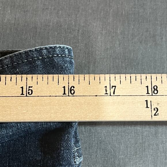 Prana Jeans Mens Size 32X32 Blue Dark Wash Denim Skinny Slim Fit Stretch Casual - Picture 10 of 10